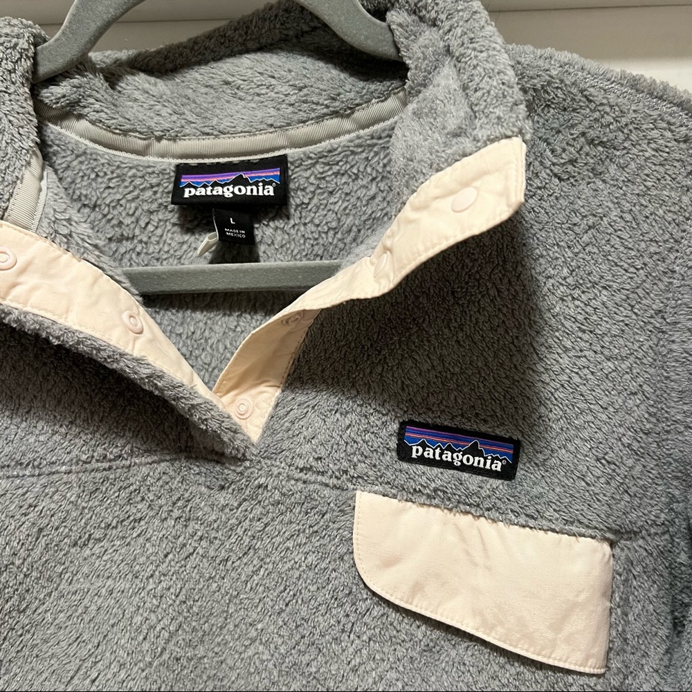 SOLD Patagonia Fleece Snap Pullover - Picture 3 of 3